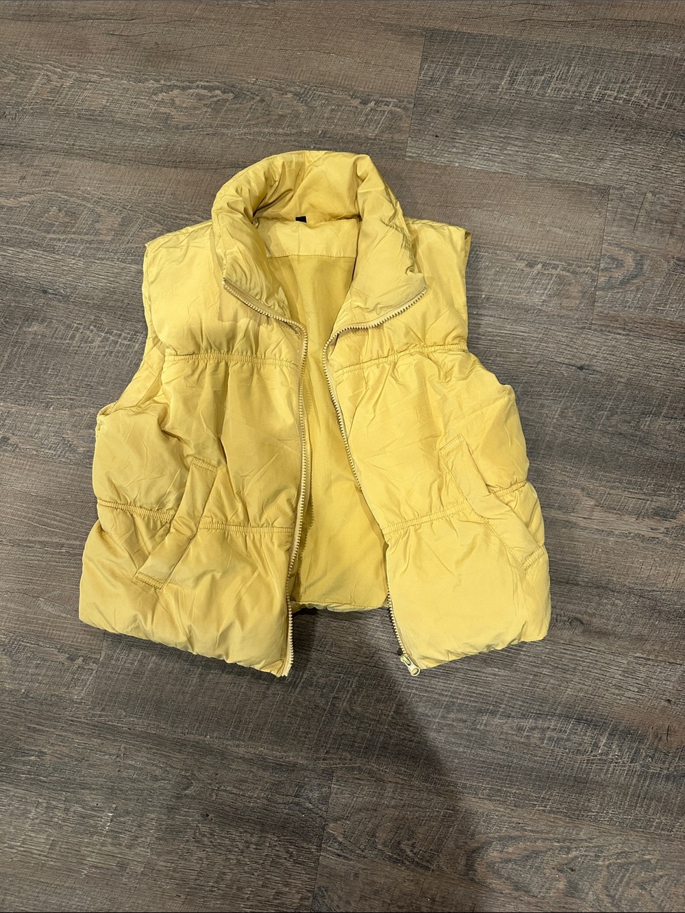 Amazon Yellow Puffer Vest